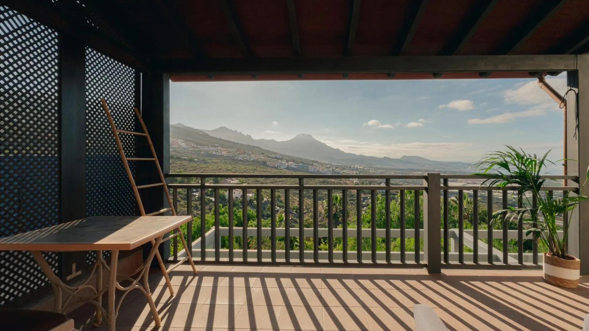 אדחה Canaan In Tenerife - Heated Pool, Ocean Views, Palm Garden, Villa